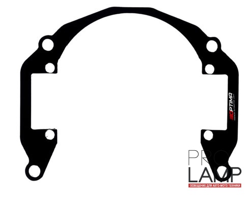 Переходные рамки для Bi-LED на Kia Sorento II (XM) — Adapter pro 01 25 1