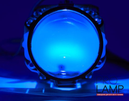 Светодиодная подсветка линз Devil Eye (синяя) — Devil Eye Blue 3