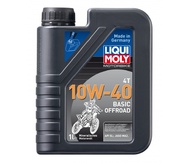 LIQUI MOLY Motorbike 4T Basic Offroad 10W-40 — Минеральное моторное масло для 4-тактных мотоциклов 1 л.